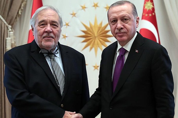 Cumhurbaşkanı Erdoğan, İlber Ortaylı'yı kabul etti