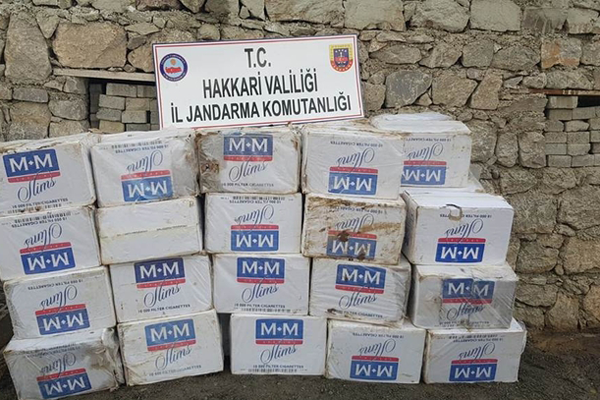 Hakkari'de kaçakçılık operasyonu