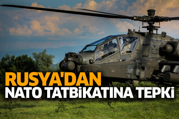 Rusya'dan NATO tatbikatına tepki