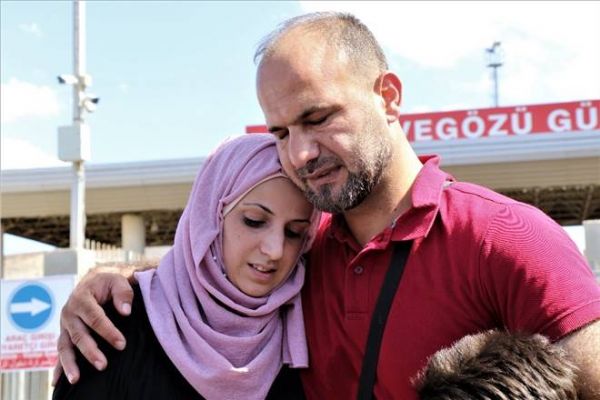Suriyeli aile 3 yıl sonra kavuştu