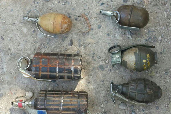 Şırnak'ta PKK’lılara ait bombalar bulundu