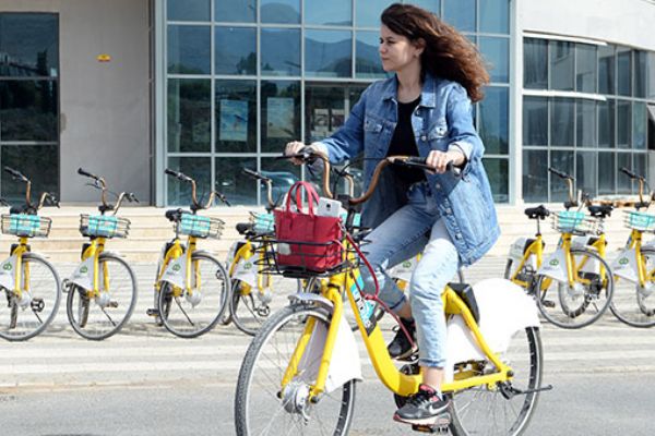 Ekonomik ve sağlıklı ulaşım için paylaşımlı bisiklet