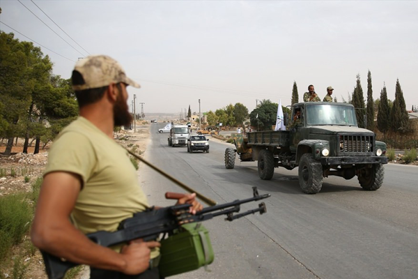 İdlib ‘Gerginliği Azaltma Bölgesi'ndeki’silahlar geri çekildi!