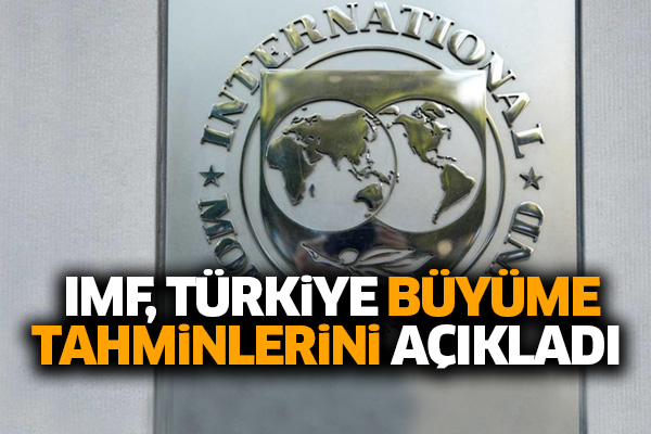 IMF, Türkiye büyüme tahminlerini açıkladı