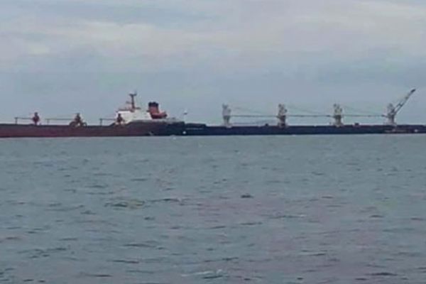 Yenikapı açıklarında iki gemi çarpıştı