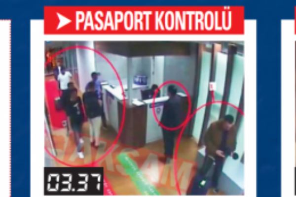 Suudi Gazetecinin konsolosluğa giriş görüntüleri