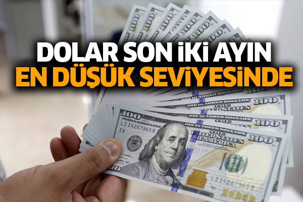 Dolar son iki ayın en düşük seviyesinde
