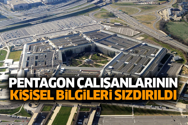 Pentagon çalışanlarının kişisel bilgileri sızdırıldı