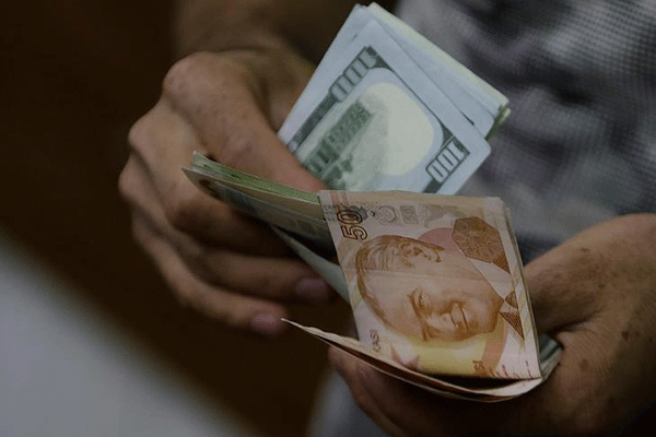 Dolar/TL son 2 ayın en düşük seviyesine geriledi