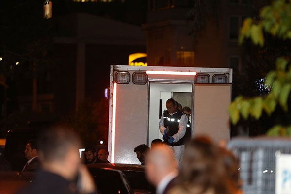 Polis, Suudi konsolosluk konutunda