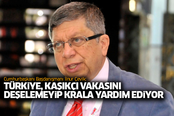 Cumhurbaşkanı Başdanışmanı İlnur Çevik: Türkiye, Kaşıkçı vakasını deşelemeyip krala yardım ediyor
