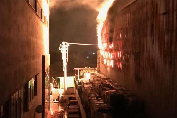 Bursa, Kayapa Sanayi Bölgesinde yangın çıktı