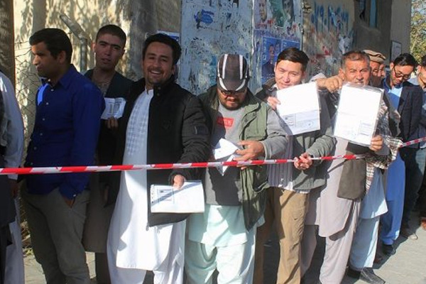 Afganistan'da seçim günü