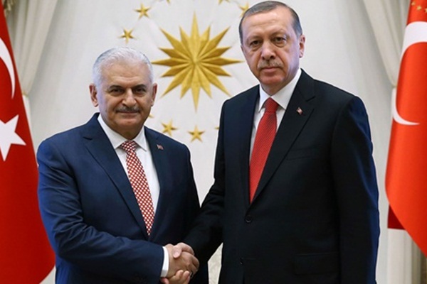 Erdoğan, TBMM Başkanı Yıldırım'ı kabul etti