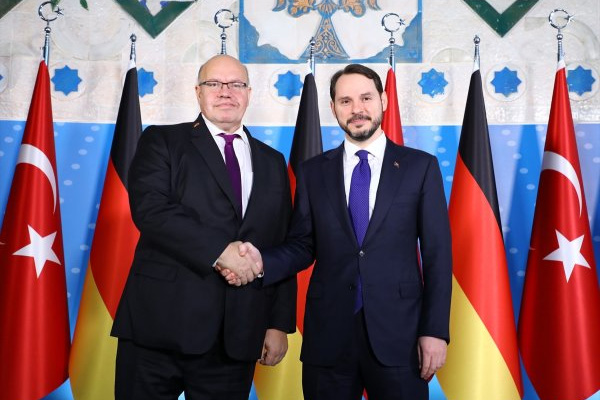 Bakan Albayrak Alman mevkidaşıyla görüştü