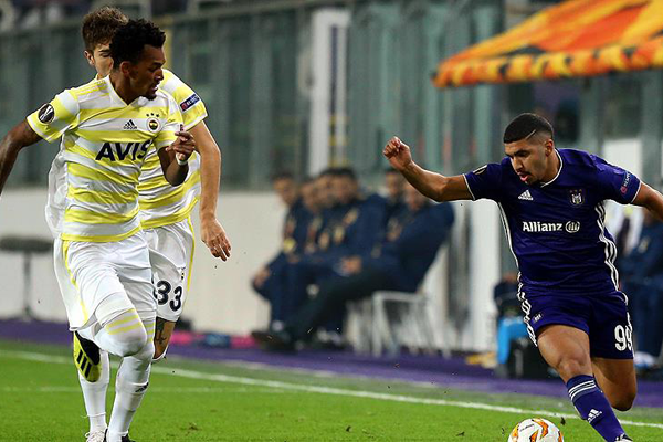 Fenerbahçe, Anderlecht deplasmanından 1 puanla dönüyor
