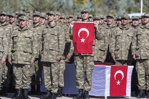 Bedelli askerlere yemin töreni düzenlendi