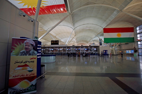 IKBY'deki uçak seferleri iptal edildi