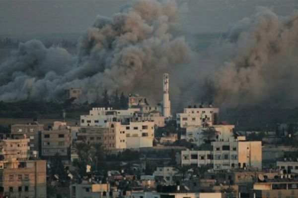 İsrail ordusu, Filistin'i savaş uçaklarıyla vuruyor