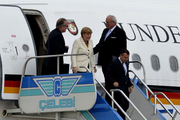 Putin ve Merkel Türkiye'de