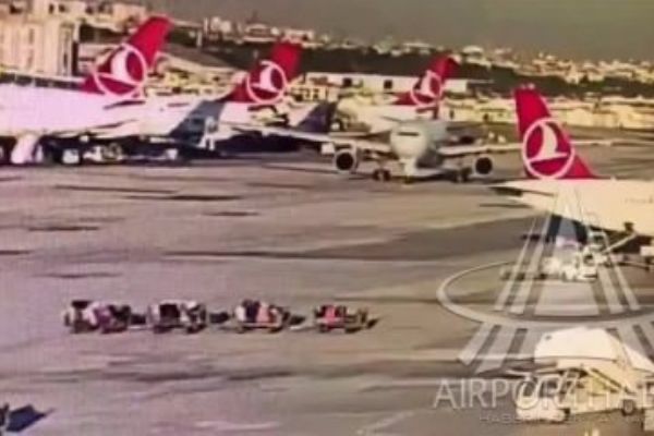 Atatürk Havalimanı'nda korku dolu anlar yaşandı