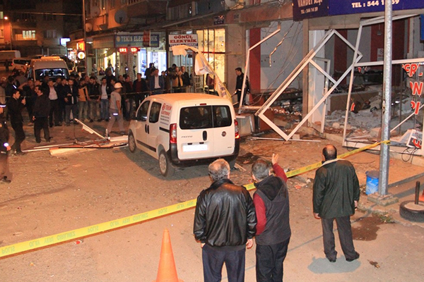 Samsun'da börekçide tüp patladı