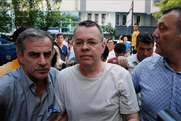 Brunson'ın 'bölücü' faaliyetleri gerekçeli kararda