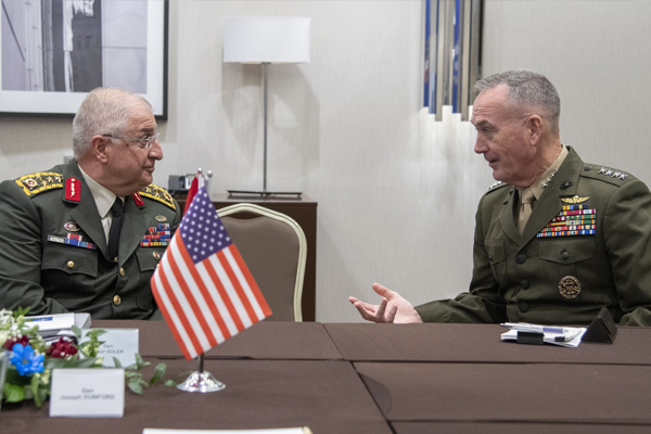 Genelkurmay Başkanı Güler, ABD'li mevkidaşıyla görüştü