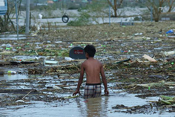 ‘Yutu Tayfunu’felaketi can almaya devam ediyor…Ölü sayısı 22‘ye yükseldi