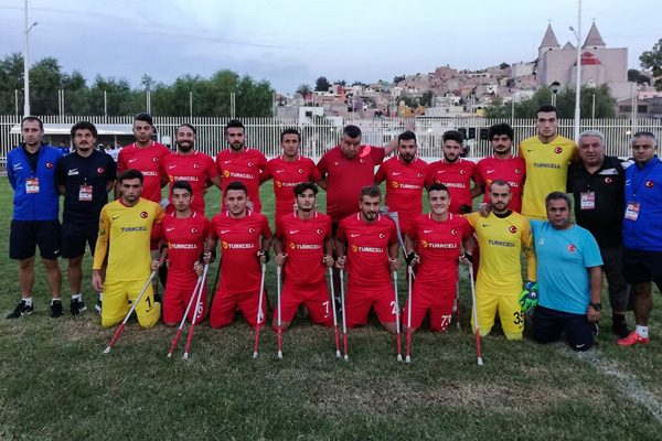 Türkiye Ampute Milli Takımı, dünya ikincisi oldu