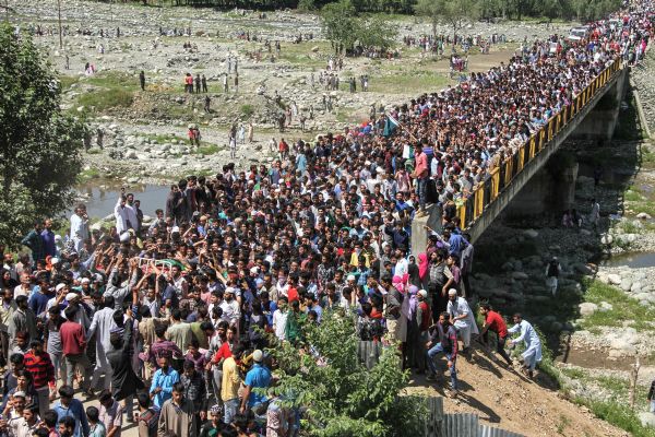 Hindistan Devletinin Kaşmir halkına zulmü gün geçtikçe artıyor