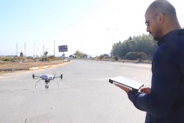 Trafik ekipleri, drone ile trafik denetimi yapmaya devam ediyor