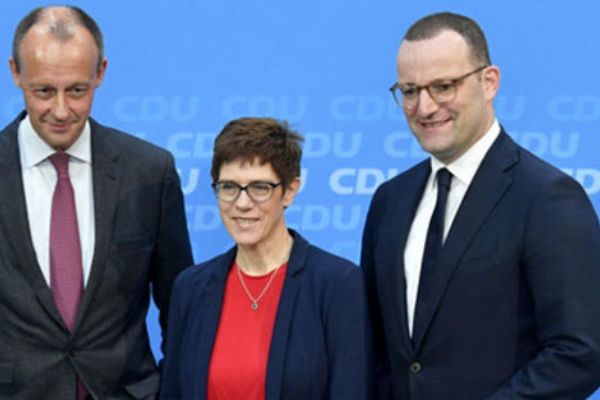 CDU liderliği için adaylar hedeflerini anlattı