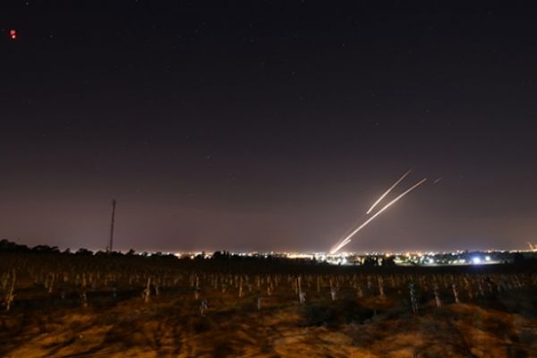 İsrail'in güneyinde korku dolu anlar