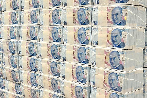 Hazine 1 milyar 138,1 milyon lira borçlandı