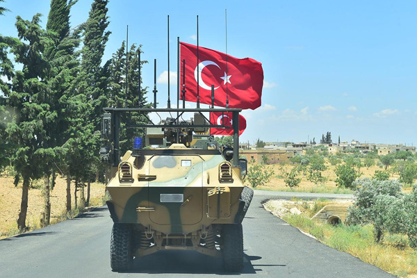 TSK ve ABD Münbiç'te üçüncü ortak devriye faaliyetine başladı