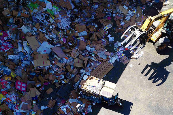 Çöpte kaybolan servet