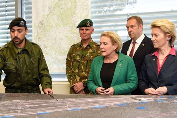 Hollanda Avrupa ordusuna karşı