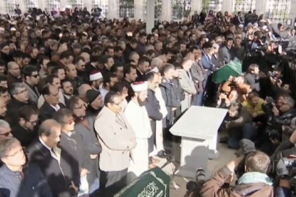 Mekke ve Medine'de Cemal Kaşıkçı için düzenlenen cenaze namazı