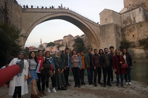 Dereceye giren öğrencilere Bosna-Hersek Gezisi hediye edildi