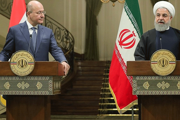 Irak Cumhurbaşkanı Salih, Hamaney ve Ruhani ile bir araya geldi