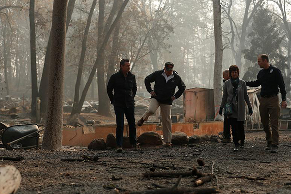 Kaliforniya'daki yangınlarda 70'ten fazla insan öldü