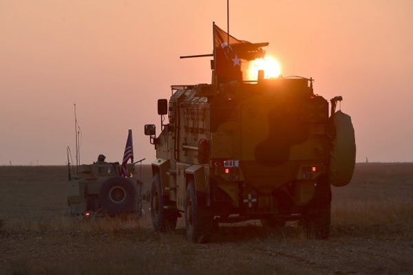 TSK ve ABD'den Münbiç'te ortak devriye