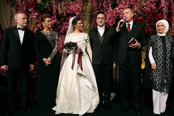 Cumhurbaşkanı Erdoğan nikah şahidi oldu