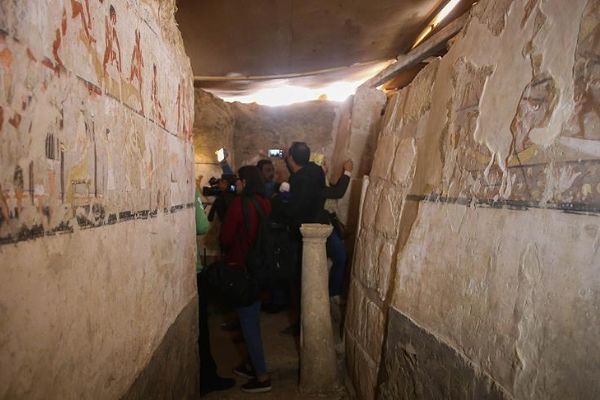 Mısır'da hamile bir kadına ait 3 bin 700 yıllık mezar bulundu