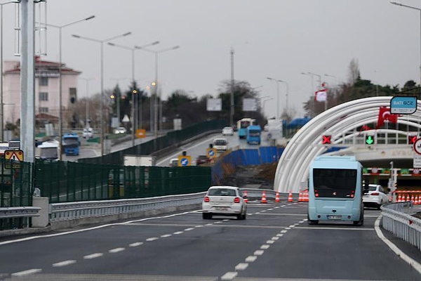 Avrasya Tüneli'nde kaza