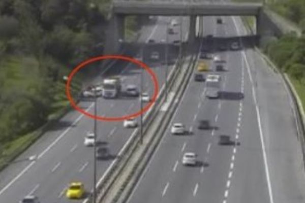 Trafik magandası can aldı