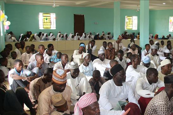Türk yayınevi, Nijeryalı öğrenciler için cami inşa etti
