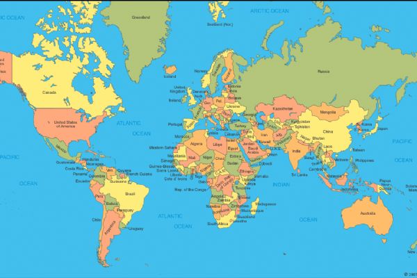 Harita'da neden Rusya Afrika'dan büyük görünüyor