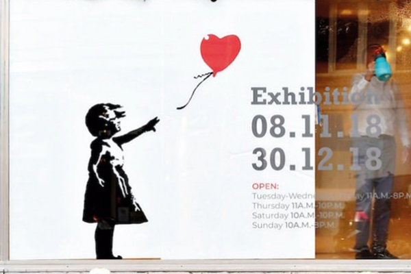 Banksy’in eserlerine el koyuldu